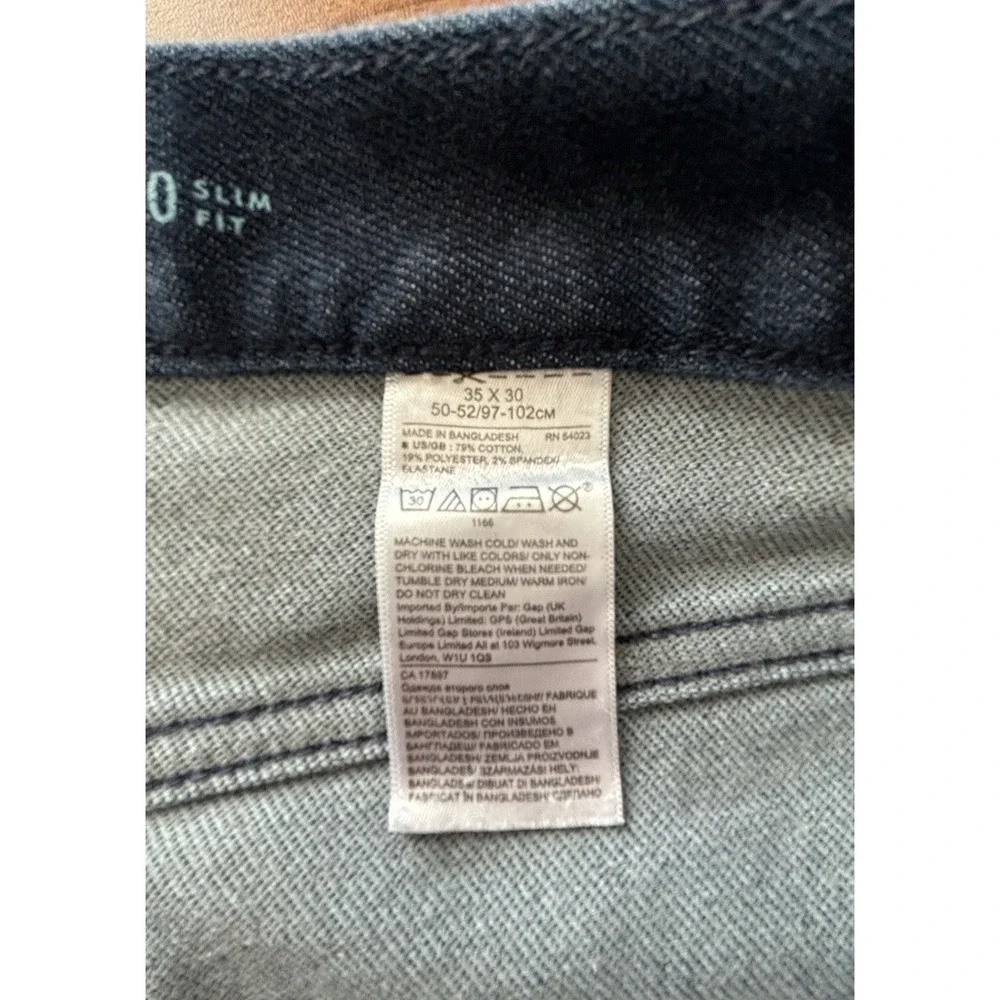 Banana Republic Traveler Slim Fit Pants Mens 35x30 Stretch Jean - Picture 5 of 5